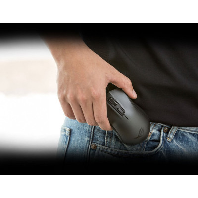 ASUS Миша ASUS ROG Strix Carry, USB-A/WL/BT, чорний