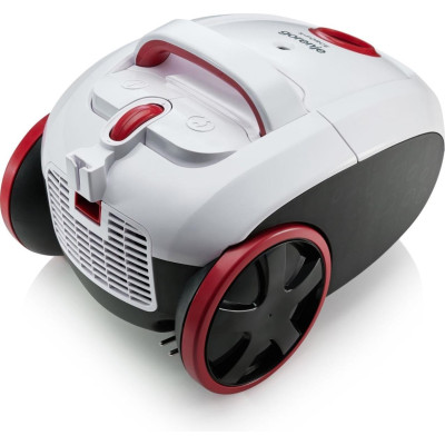 Gorenje Пилосос мішковий, 850Вт, конт пил -3л, HEPA, телескоп трубка, білий Gorenje Пилосос мішковий, 850Вт, конт пил -3л, HEPA, телескоп трубка, білий