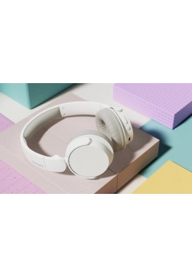 Philips Навушники On-ear TAH3209 BT 5.3, Wireless, Mic, Білий