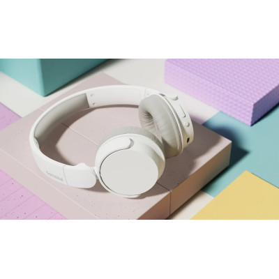 Philips Навушники On-ear TAH3209 BT 5.3, Wireless, Mic, Білий