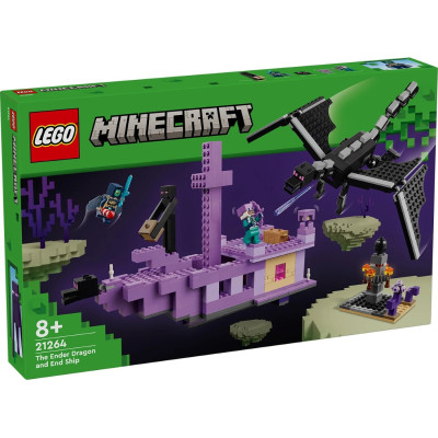 LEGO Конструктор Minecraft Дракон Енду і Корабель Краю