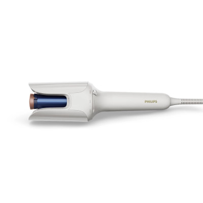 Philips Стайлер WavePro Series 9000, 170-210С, дісплей, іонізація, кераміка, білий