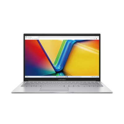 ASUS Ноутбук Vivobook 15 X1504ZA-BQ1567 15.6" FHD, Intel i3-1215U, 16GB, F512GB, UMA, noOS, Сріблястий