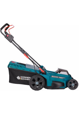 Könner & Söhnen Газонокосарка акумуляторна KS 43LM-40V 40В(20+20) акб 2x4А·рік 43см 50л 25-75мм 15.5кг