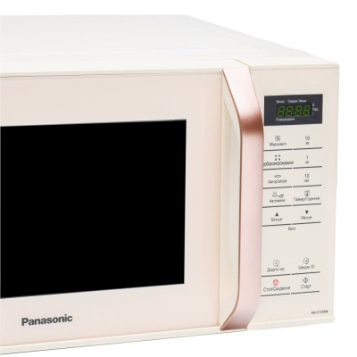 Panasonic Мікрохвильова піч, 20л, 800Вт, дисплей, графіт Panasonic Мікрохвильова піч, 20л, 800Вт, дисплей, графіт