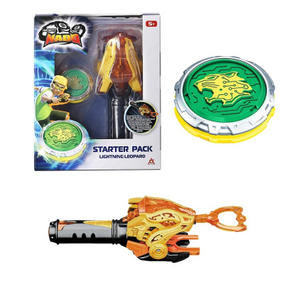 Infinity Nado Дзиґа VI серія Starter Pack Lighting Leopard Сліпучий Леопард
