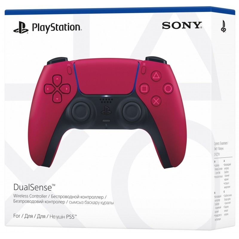PlayStation Геймпад Dualsense бездротовий, червоний