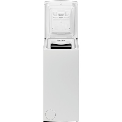 Whirlpool Пральна машина вертикальна, 7кг, 1200, B, 60см, дисплей, інвертор, білий
