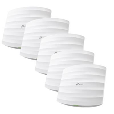 TP-Link Точка доступу EAP245 AC1750 1xGE LAN PoE MU-MIMO стел. 5 шт.
