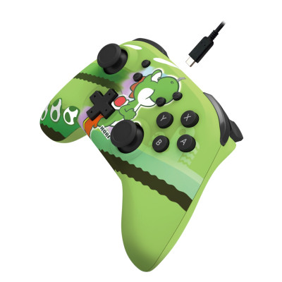 Hori Геймпад бездротовий Horipad (Yoshi) для Nintendo Switch, Green