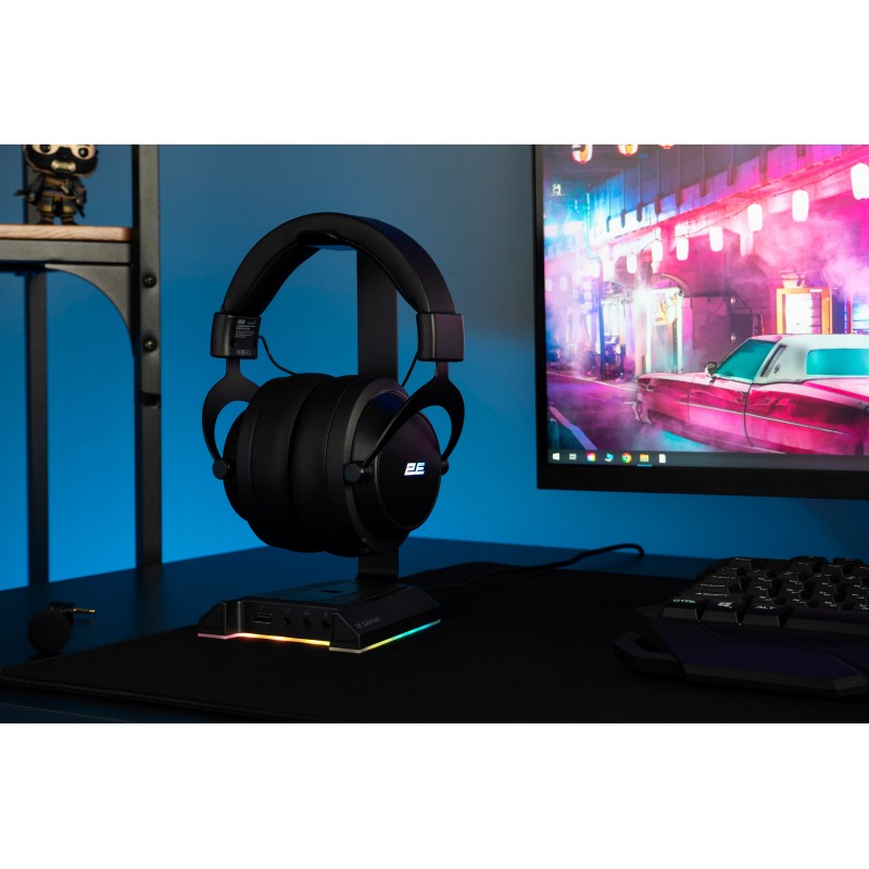 2E Gaming Гарнітура HG360 RGB WL 7.1 Black