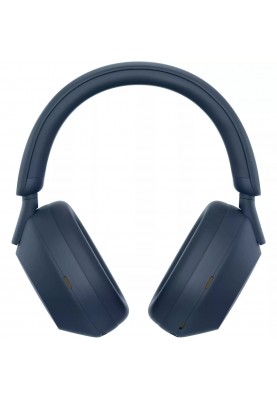 Sony Навушники Over-ear WH-1000XM5 BT 5.2, ANC, Hi-Res, AAC, LDAC, Wireless, Mic, Синій