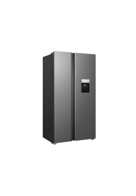 TCL Холодильник SBS, 177х92х63см, 2 дв., Х- 322л, М- 181л, A++, NF, диспенсер, нерж