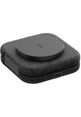 Belkin Зарядний пристрій бездротовий 2в1 15Вт Travel Pad Qi2