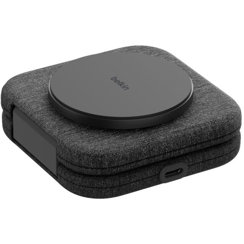 Belkin Зарядний пристрій бездротовий 2в1 15Вт Travel Pad Qi2