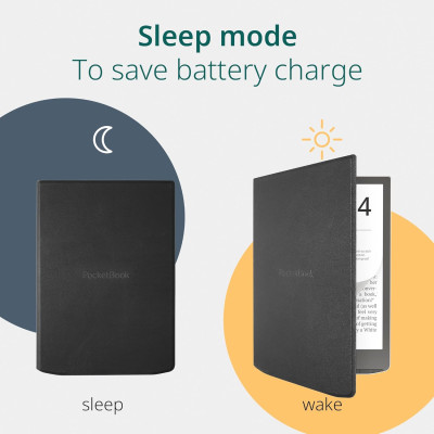PocketBook Чохол PocketBook 743 Flip series, чорний