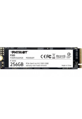 Patriot Накопичувач SSD M.2 256GB PCIe 3.0 P300