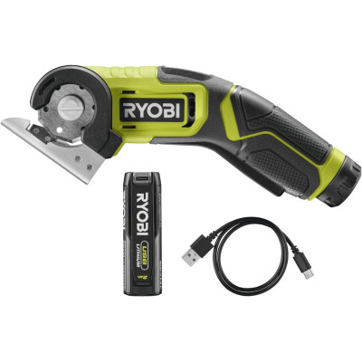 Ryobi Різак RCT4-120G акумуляторний, 4В USBLIthium, АКБ 1х2Аг