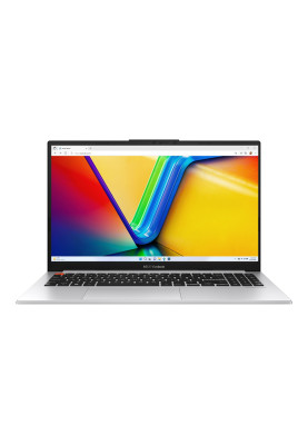 ASUS Ноутбук Vivobook S 15 K5504VA-MA383 15.6" 2.8K OLED, Intel i7-13700H, 16GB, F1TB, UMA, NoOS, Сріблястий