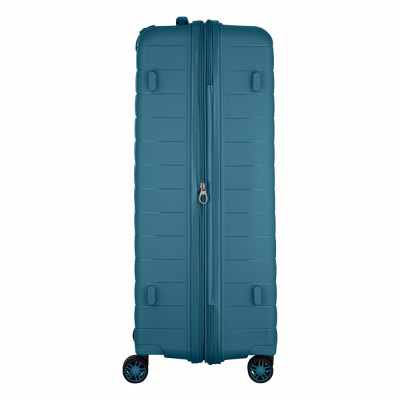 2E Валіза, Aero, поліпропілен, велика, 99/119 л, TSA, 4 колеса, EXP, синій