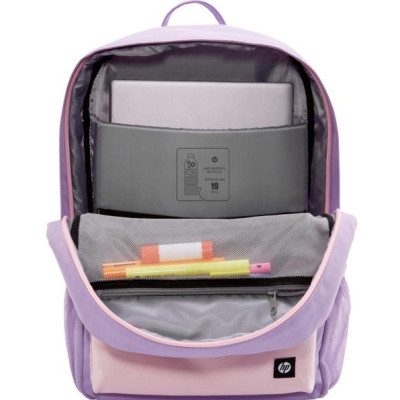 HP Рюкзак для ноутбука, Campus, 15.6", поліестер, лавандовий