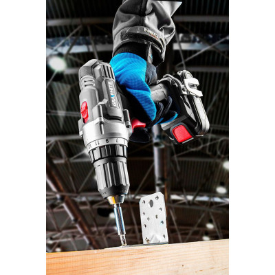 Graphite Шурупокрут-дриль акумуляторний Energy+ 18В 1х2А·год 44Нм 0-350·0-1250об·хв ЗП 1.2кг