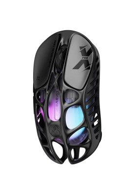 GravaStar Миша Mercury X Pro, 8K, BT/WL/USB-A, RGB, чорний