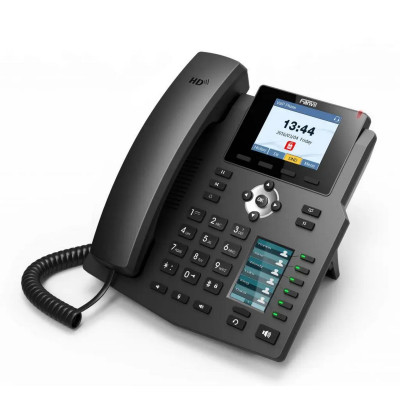 Fanvil Телефон IP Fanvil X4 2xFE LAN, SIP, VPN, PoE, 2.8" колірний екран