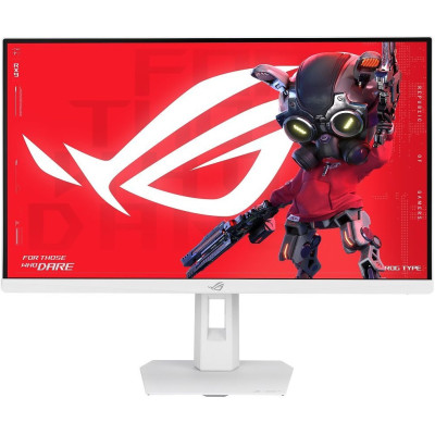 ASUS Монітор Asus 27" ROG Strix XG27ACMES-W HDMI, DP, USB-C, IPS, 2560x1440, 255Hz, 0.3ms, sRGB 133%, AdaptiveSync, Pivot, HDR400, білий