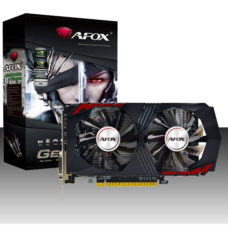 AFOX Відеокарта GeForce GTX 1050 Ti 4GB GDDR5