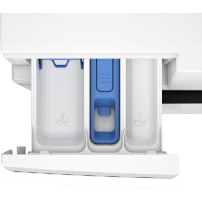 Beko Пральна машина фронтальна, 6кг, 1200, A+++, 45см, дисплей, інвертор, пара, білий