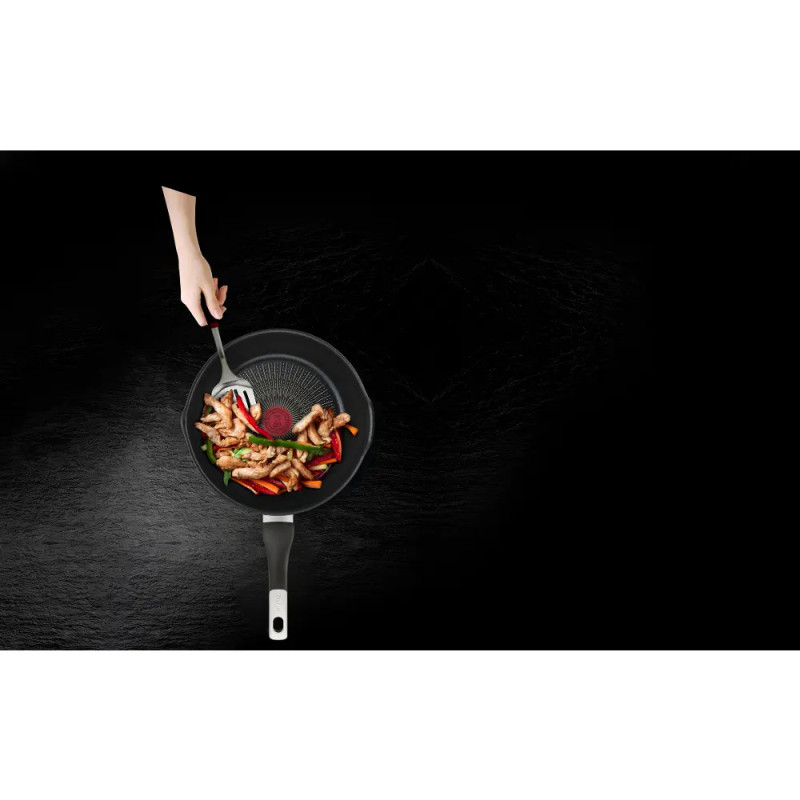 Tefal Сковорода глибока Unlimited, 22см, алюміній, бакеліт, чорний
