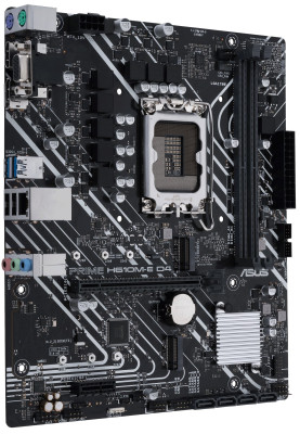 ASUS Материнська плата ASUS PRIME_H610M-E_D4-CSM s1700 H610 2xDDR4 M.2 HDMI-DP-VGA CSM mATX