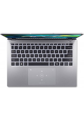 Acer Ноутбук Swift Go 14 SFG14-73 14" 2.8K OLED, Intel U5-125H, 16GB, F512FB, UMA, Lin, сріблястий