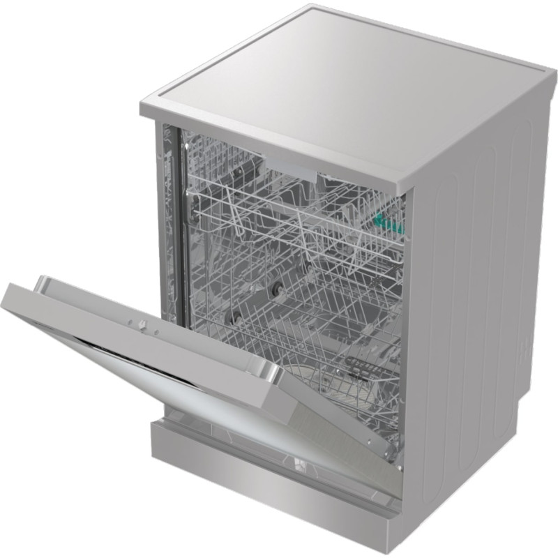 Gorenje Посудомийна машина, 16компл., A++, 60см, дисплей, 3 кошика, AquaStop, сірий