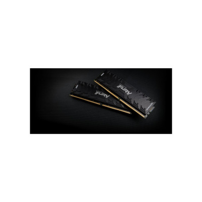 Kingston Пам'ять ПК DDR4 32GB KIT (16GBx2) 3200 FURY Renegade Чорний