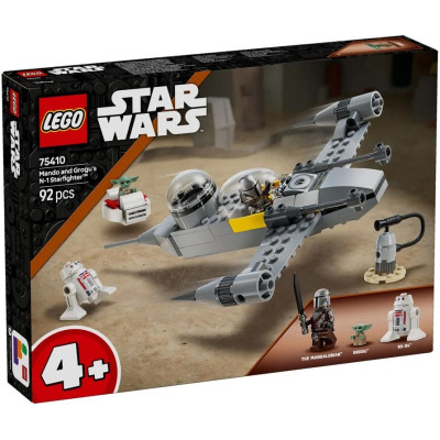 LEGO Конструктор LEGO Star Wars Зоряний винищувач N-1 Мандо й Ґроґу