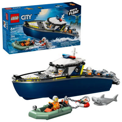 LEGO Конструктор LEGO City Переслідування на поліцейському катері