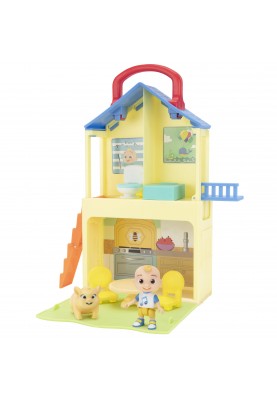 CoComelon Ігровий набір Medium Playset Pop n' Play House - 2 фігурки та 5 аксесуарів