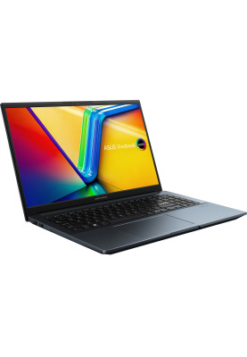 ASUS Ноутбук Vivobook Pro 15 M6500XU-LP017 15.6" FHD IPS, AMD R7-7840HS, 16GB, F1TB, NVD4050-6, noOS, Блакитний