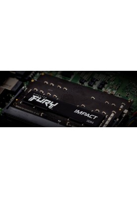 Kingston Пам'ять ноутбука DDR4 16GB KIT (8GBx2) 3200 FURY Impact