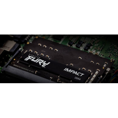 Kingston Пам'ять ноутбука DDR4 16GB KIT (8GBx2) 3200 FURY Impact