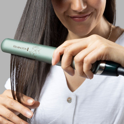 Remington Випрямляч Remington Botanicals, >300Вт, темп.режимів-10, 150-230С, дисплей, кераміка, сіро-зелений