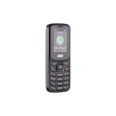 2E Мобільний телефон E180 2023 1.77" 2SIM, 1000mAh, Чорний
