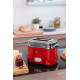 Russell Hobbs Тостер Retro, 1100Вт, метал, червоно-срібний