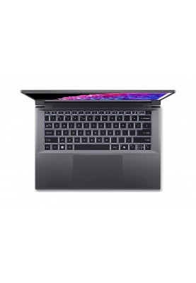 Acer Ноутбук Swift X SFX14-72G 14.5" 2.8K OLED, Intel U7-155H, 32GB, F1TB, NVD4050-6, Win11, сірий