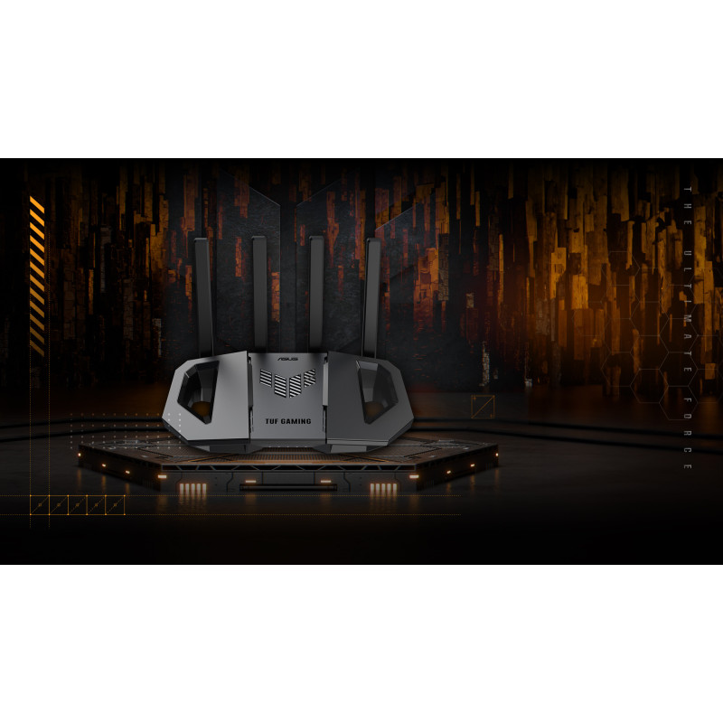 ASUS Маршрутизатор TUF-BE3600 BE3600, 4xGE LAN, 2,5xGE WAN, 1xUSB3.2, MESH