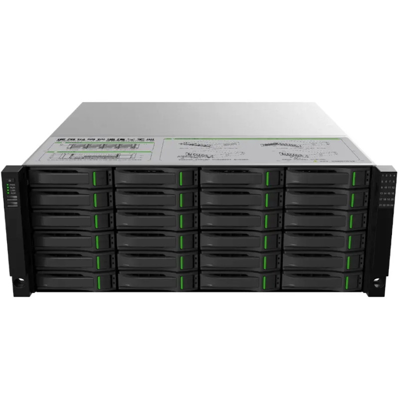 Tiandy Відеореєстратор TC-R324160 Spec:E/B/R/N/V4.1, 160ch, 24HDD, 4K, 4xRJ45, RPS