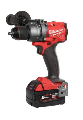 Milwaukee Шурупокрут-дриль акумуляторний FPD3-502X 18В 2х5А·рік 158Нм 0·2100об·хв ЗП M12-18C кейс 2.2кг