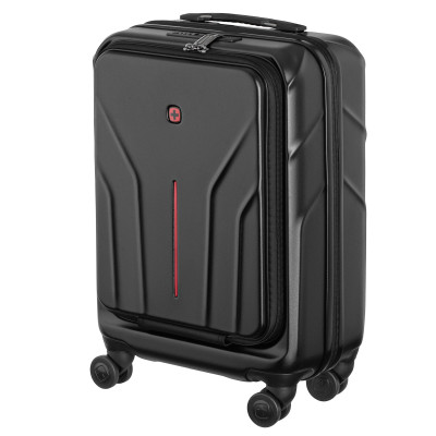 Wenger Набір валіз Wenger Amplix Hardside, полікарбонат, (S+M), TSA, 4 колеса, EXP, чорний